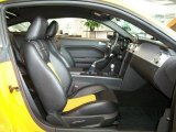 2007 Ford Mustang Saleen Parnelli Jones Edition Black/Orange Interior