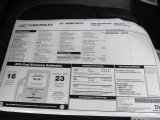 2011 Chevrolet Traverse LT AWD Window Sticker