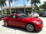 2008 Vibrant Red Infiniti G 37 S Sport Coupe #49565616