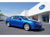 2011 Blue Flame Metallic Ford Fusion SE #49565868