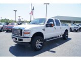 2010 Ford F250 Super Duty Lariat Crew Cab 4x4 Front 3/4 View