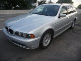 2001 BMW 5 Series 525i Sport Wagon Front 3/4 View