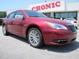2011 Deep Cherry Red Crystal Pearl Chrysler 200 Limited #49565902