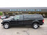 2008 Black Ford F150 XLT Regular Cab #49566080