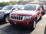 2011 Inferno Red Crystal Pearl Jeep Grand Cherokee Laredo 4x4 #49566252