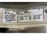2008 GMC Canyon Work Truck Regular Cab Info Tag