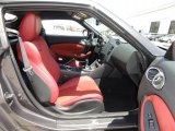 2010 Nissan 370Z 40th Anniversary Edition Coupe 40th Anniversary Red Leather Interior