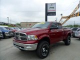 2011 Deep Cherry Red Crystal Pearl Dodge Ram 1500 Big Horn Quad Cab 4x4 #49629776