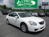 2007 Winter Frost Pearl Nissan Maxima 3.5 SL #49629935