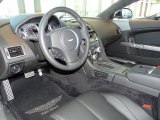 2010 Aston Martin DB9 Coupe Obsidian Black Interior