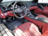 2009 Mercedes-Benz SL 550 Silver Arrow Edition Roadster Red Interior