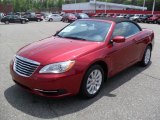 2011 Deep Cherry Red Crystal Pearl Chrysler 200 Touring Convertible #49650913