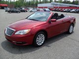 Deep Cherry Red Crystal Pearl Chrysler 200 in 2011