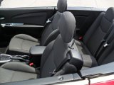 2011 Chrysler 200 Touring Convertible Black Interior