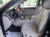 2011 Jeep Grand Cherokee Overland Dark Frost Beige/Light Frost Beige Interior