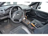 2002 BMW Z3 3.0i Roadster Black Interior
