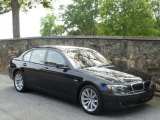 2008 Black Sapphire Metallic BMW 7 Series 750Li Sedan #49657072