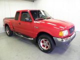2001 Bright Red Ford Ranger XLT SuperCab 4x4 #49657283