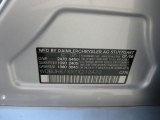2007 E Color Code for Iridium Silver Metallic - Color Code: 775