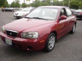 2003 Chianti Red Hyundai Elantra GLS Sedan #49656995