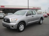 2010 Silver Sky Metallic Toyota Tundra Double Cab #49657211