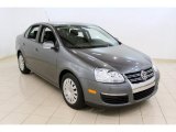 2008 Platinum Grey Metallic Volkswagen Jetta S Sedan #49657313