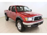 2003 Impulse Red Pearl Toyota Tacoma V6 PreRunner Double Cab #49657316
