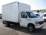 2006 Oxford White Ford E Series Cutaway E350 Commercial Moving Van #49657020