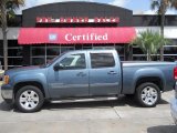 2008 Stealth Gray Metallic GMC Sierra 1500 SLE Crew Cab #49657044