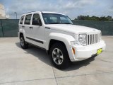 2008 Stone White Jeep Liberty Sport #49657154