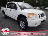 2011 Blizzard White Nissan Titan Pro-4X Crew Cab 4x4 #49694443