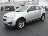 2011 Silver Ice Metallic Chevrolet Equinox LS #49695236