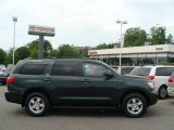 2008 Timberland Green Mica Toyota Sequoia SR5 4WD #49695084