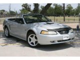 2000 Silver Metallic Ford Mustang GT Convertible #49695253