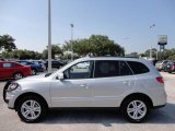 Radiant Silver Hyundai Santa Fe in 2010