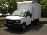2010 Summit White Chevrolet Express Cutaway 3500 Commercial Moving Van #49694820