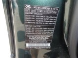 2010 Land Rover Range Rover Sport HSE Info Tag
