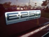 2008 Ford E Series Van E250 Super Duty Commericial Marks and Logos