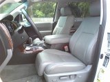 2008 Toyota Sequoia Platinum 4WD Graphite Interior