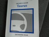 2002 Ford Taurus SE Wagon Books/Manuals