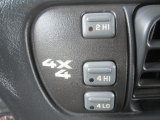 2002 Chevrolet S10 LS Crew Cab 4x4 Controls