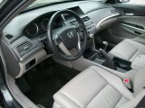 2008 Honda Accord EX-L Sedan Gray Interior