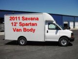2011 Summit White GMC Savana Cutaway 3500 Commercial Moving Truck #49695530