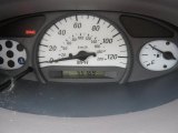 2001 Toyota ECHO Sedan Gauges