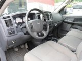 2008 Dodge Ram 3500 SLT Regular Cab 4x4 Chassis Medium Slate Gray Interior