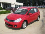 2011 Red Alert Nissan Versa 1.8 S Hatchback #49748432