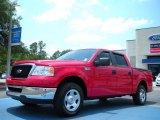 2007 Bright Red Ford F150 XLT SuperCrew #49748147