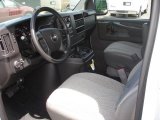 2010 Chevrolet Express LS 3500 Extended Passenger Van Medium Pewter Interior