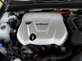 2011 Hyundai Sonata Hybrid 2.4 Liter h DOHC 16-Valve D-CVVT 4 Cylinder Gasoline/Electric Hybrid Engine