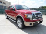 2011 Red Candy Metallic Ford F150 Lariat SuperCrew #49748289